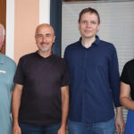 Referent mit ILE-Managerin_ALE-Vertreter und Bürgermeister.JPG: Alois Hadeier (2. von rechts) von C.A.R.M.E.N. e.V. . mit der ILE-Regionalmanagerin Martina Kulzer (von rechts nach links) sowie Projektbegleiter Alexander Lukas vom Amt für Ländliche Entwicklung und stellvertretender Bürgermeister Josef Riedl aus Michelsneukirchen.