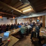 Zahlreiche Zuschauer besuchten den Vortrag.