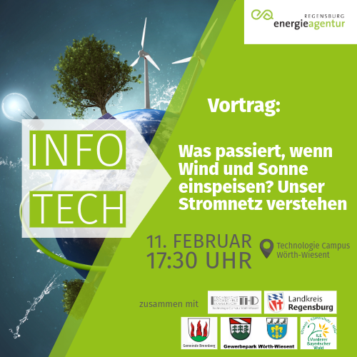 Vortragshinweis zum Vortrag Stromnetz verstehen.