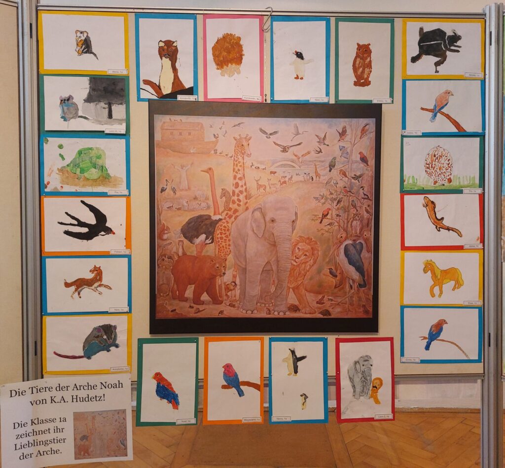 Arche Noah - Bilder aus der Ausstellung im Hudetzturm Wiesent
