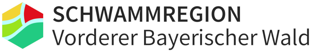 Logo mit dem Schriftzug Schwammregion Vorderer Bayerischer Wald