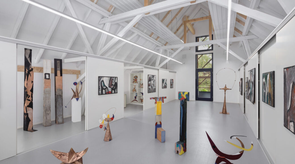Kunstschaulager in Adlmannstein, Foto Erich Spahn
